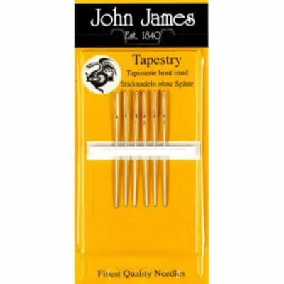 NEEDLES - BIG EYE STITCHING NEEDLE 6 PACK BLUNT