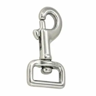 SNAP SQ EYE SWIVEL HEAVY DUTY 25X70MM (NP IRON)