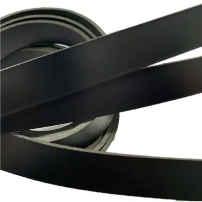 VEG TANNED BELT STRAP BLACK