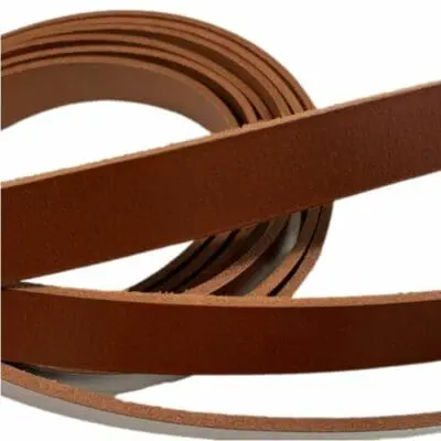 VEG TANNED BELT STRAP COGNAC