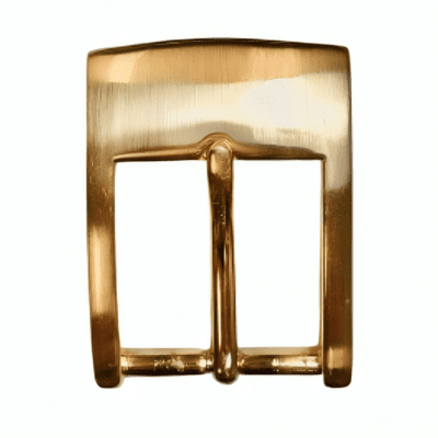 HALF BELT BUCKLE 30MM BRUSHED GOLD