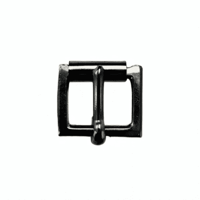 HALF ROLLER ENGLISH BUCKLE NICKEL 12MM